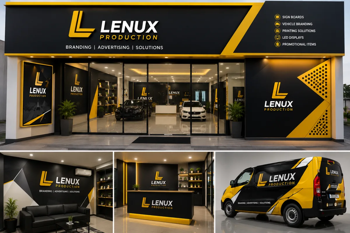 Showroom Full Branding